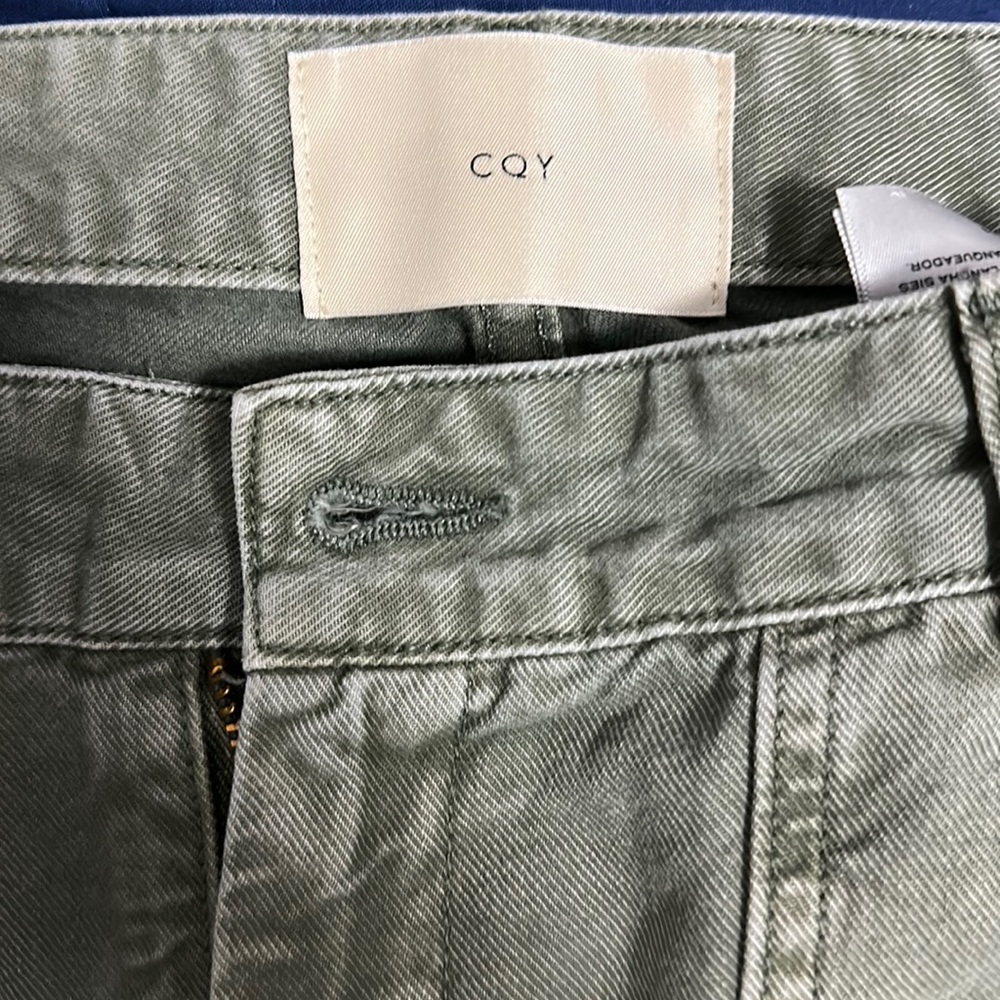 Brand CQY , Size 25  , Made in USA , Color Green